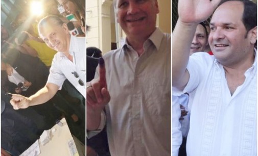 Candidatos ya votaron