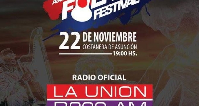 Asunción Folk Festival será mañana en la costanera