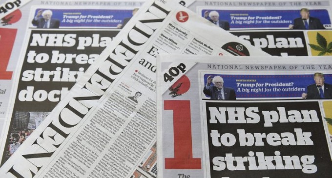 Fin de una era: el diario británico The Independent abandona el papel