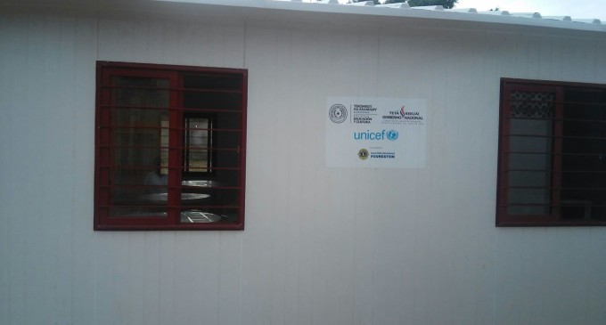 Alistan inicio a clases e inauguran la primera “aula móvil”