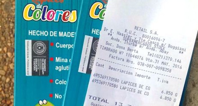 Venden útiles escolares pertenecientes al MEC