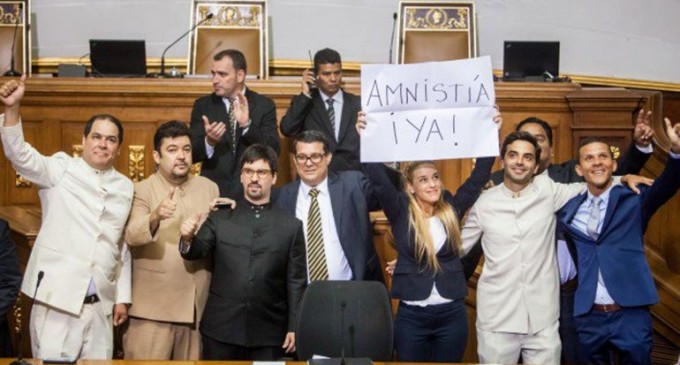 La Asamblea Nacional de Venezuela aprobó la Ley de Amnistía
