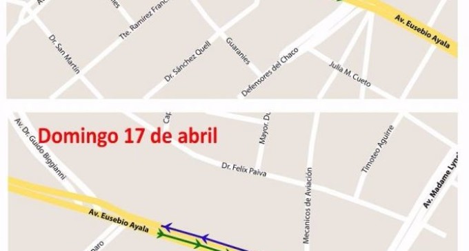 ESSAP cerrará parte de la Avenida Eusebio Ayala durante el fin de semana