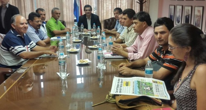 Campesinos y cooperativistas se reunieron con Juan Afara y ahora esperan una respuesta