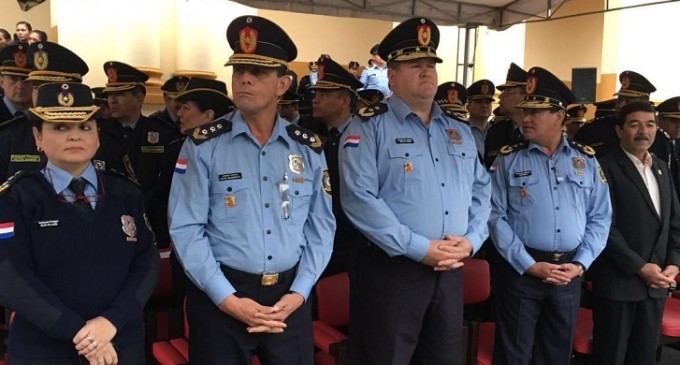 Policías participaron en corrida 5K