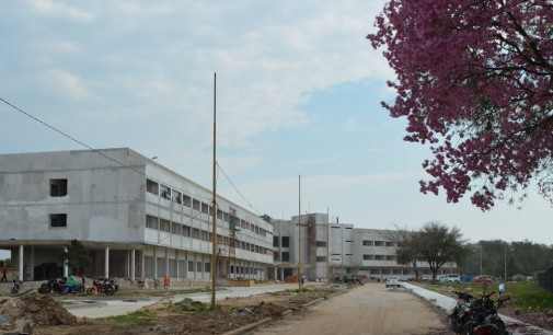 Avanzan las obras de la residencia para el adulto mayor en San Bernardino