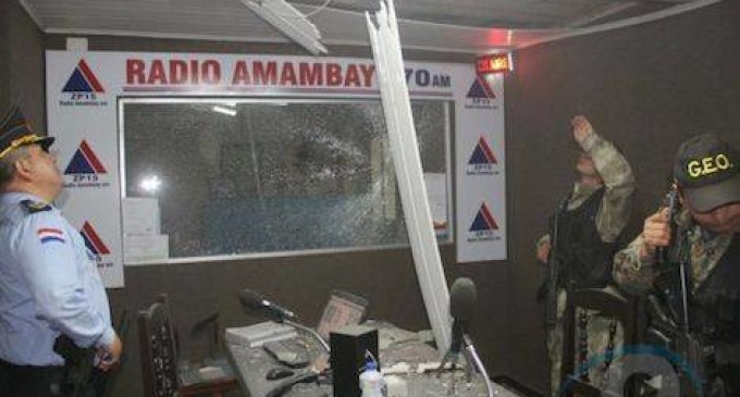 Repudian internacionalmente el atentado contra radio emisora