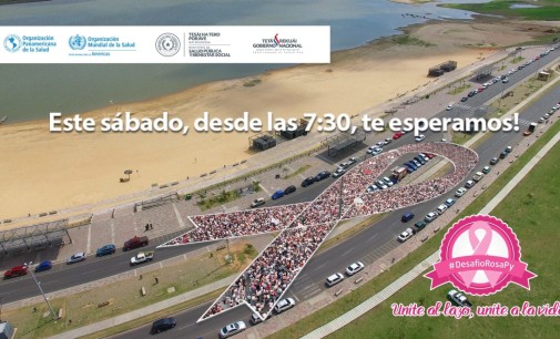 Mañana, Paraguay puede hacer historia con el mayor lazo rosa humano de la Región