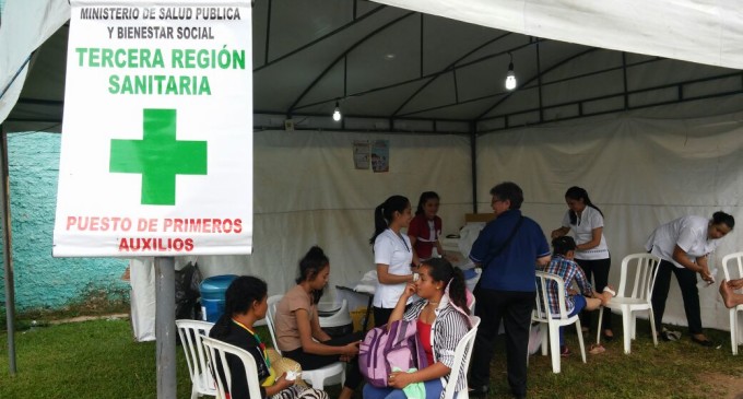 Más de 5.000 fieles ya fueron atendidos en puestos de Salud Pública