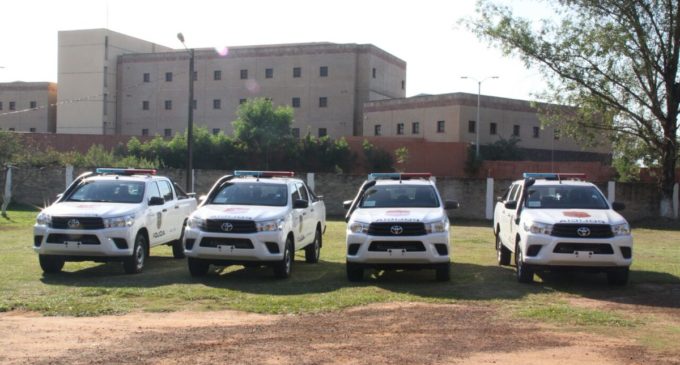 Ministerio del Interior entrega cuatro patrulleras al Departamento de San Pedro