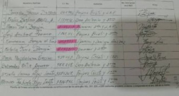 “Cartes no tiene por qué dar explicaciones sobre las firmas falsas”