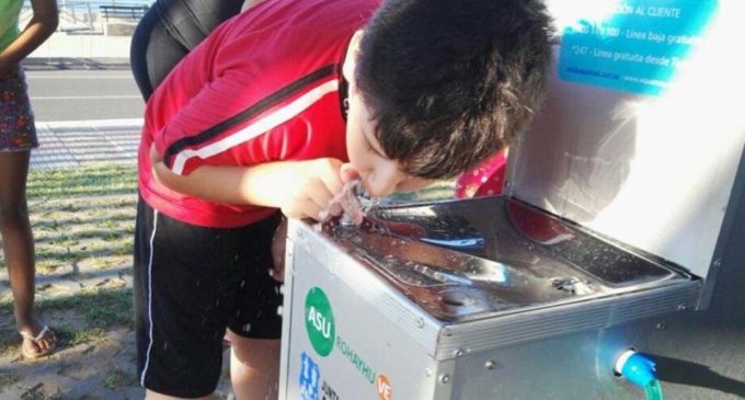 La Costanera de Asunción ya cuenta con bebederos de agua potable