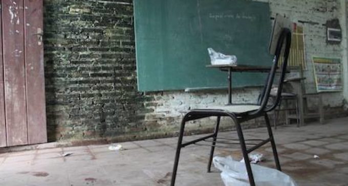 “Más de 4 mil escuelas están en estado crítico y unas 700 a punto de caerse”