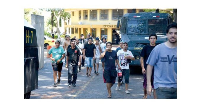 Fiscales liberaron a los 211 detenidos durante la manifestación