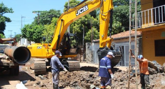 ESSAP se enfoca en continuar con trabajos de alcantarillado en Asunción y alrededores
