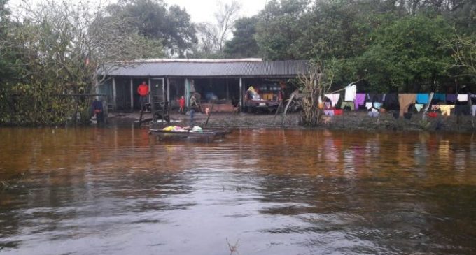 Las intensas lluvias dejan en estado crítico a Yabebyry