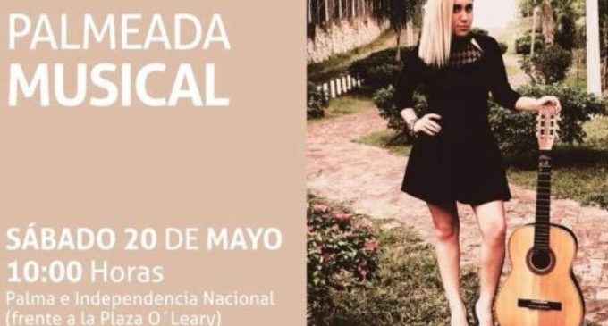 Palmeada musical con folclore y reaggae