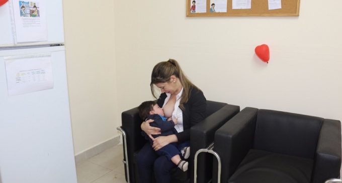 Más niños sanos y fuertes a través de sala de lactancia en INTN