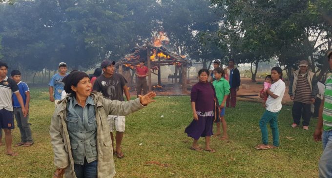 Violento desalojo a comunidad indígena en Itakyry