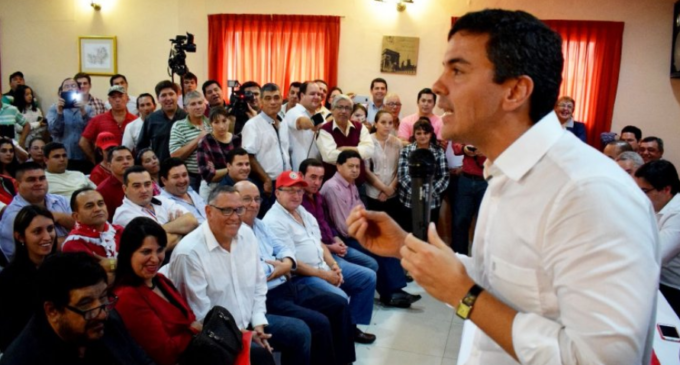 Santiago Peña convenció, según senador