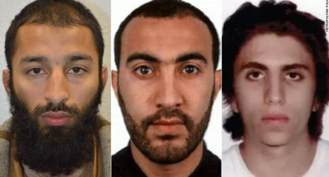 Estos son los hombres que atacaron Londres
