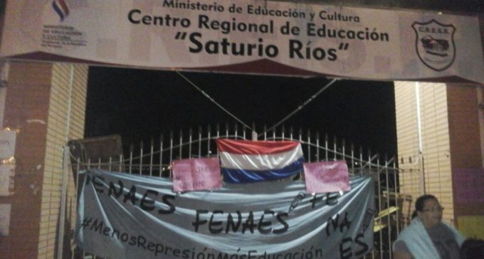 “Vamos a darle una solución a esta situación”, afirman desde el MEC sobre toma del colegio Saturio Ríos