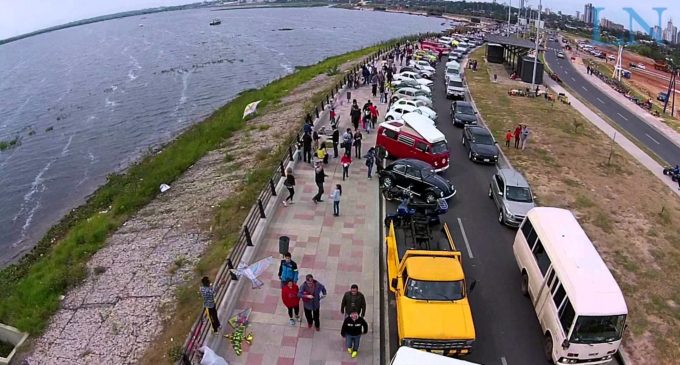 Un carril de la Costanera será habilitado para paso vehicular los fines de semana