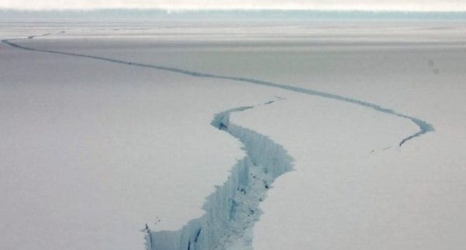 Temor por un gigantesco desprendimiento de masa de hielo en la Antártida