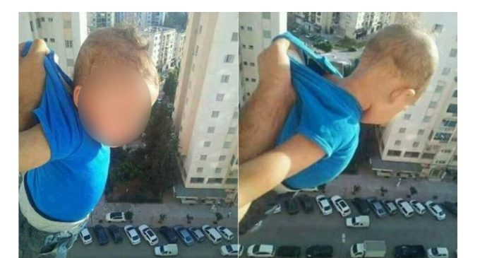 El hombre que terminó preso por colgar a un niño de una ventana para conseguir “me gusta” en Facebook
