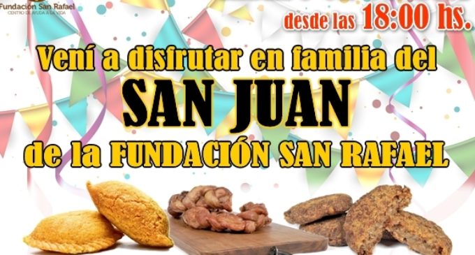 San Juan solidario en la Fundación San Rafael