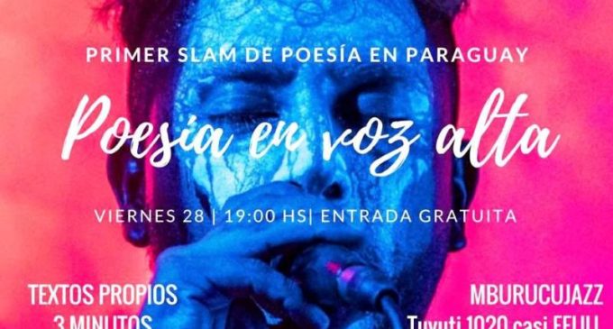 Primer slam de poesía en Paraguay