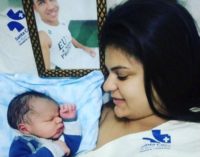 Nació el hijo de Tiaguinho, jugador fallecido en el accidente de Chapecoense