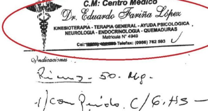 Alertan sobre Médico falso