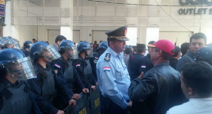 Campesinos cambiaron itinerario sorpresivamente