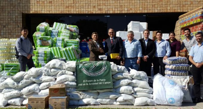 UIP Joven entregó donativos a damnificados del sur