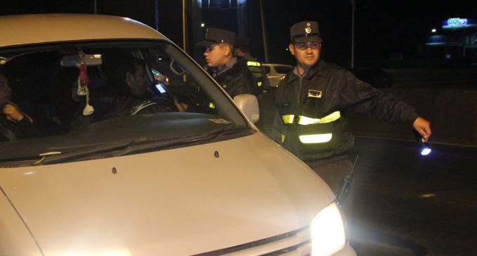 Elevada cifra de conductores alcoholizados el fin de semana