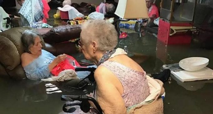Huracán Harvey: la foto de las ancianas que conmovió EE.UU