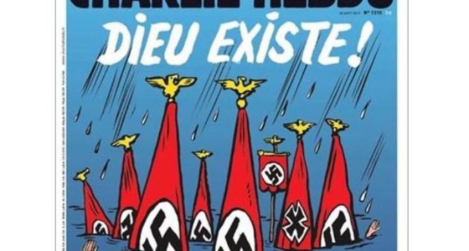 La cruel portada de Charlie Hebdo sobre la tragedia en Texas