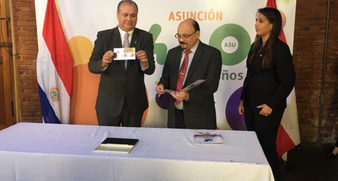 Lanzan estampilla conmemorativa por los 480 años de la Ciudad de Asunción