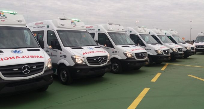 25 ambulancias de terapia intensiva fueron entregadas al Ministerio de Salud