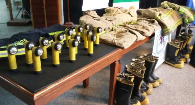 Bomberos de Asunción reciben nuevos equipos