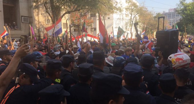 Continúa marcha campesina