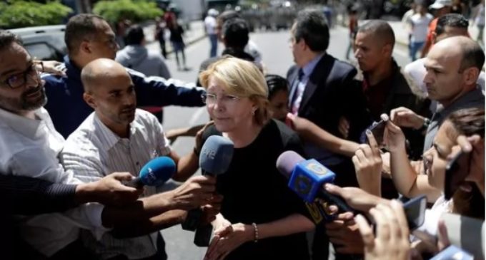 La fiscal general Luisa Ortega llegó a Bogotá tras huir de Venezuela por las amenazas chavistas