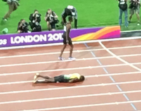 Triste despedida: Los últimos segundos de Usain Bolt en una pista de atletismo