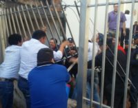 Atropellaron la Gobernación