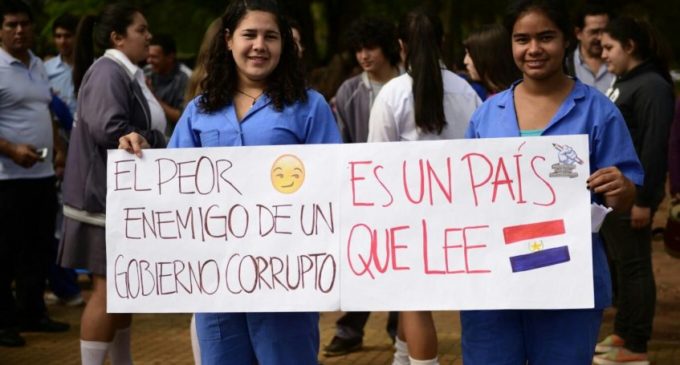 Concentración de estudiantes en San Ignacio