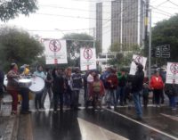 Cuida coches anuncian posible cierre de la Avda. Mcal. López