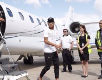 ¡Llegó Neymar!