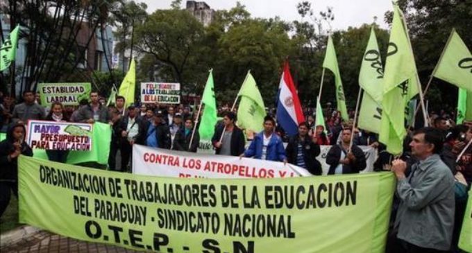 Se anuncia movilización docente para el 24 y 25 de agosto
