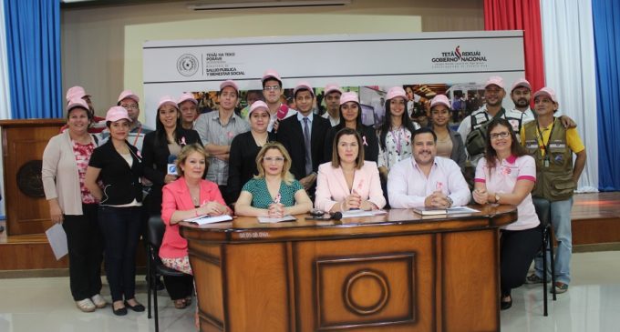 Lanzan campaña “Octubre Rosa”